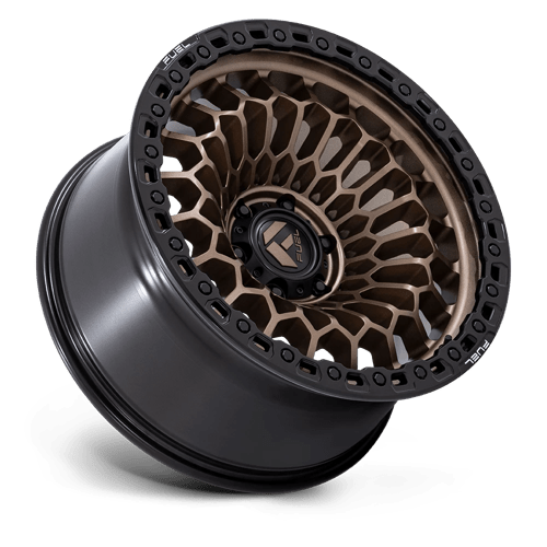 Fuel 1PC FC870 SINISTER MATTE BRONZE W/ MATTE BLACK LIP 20X9