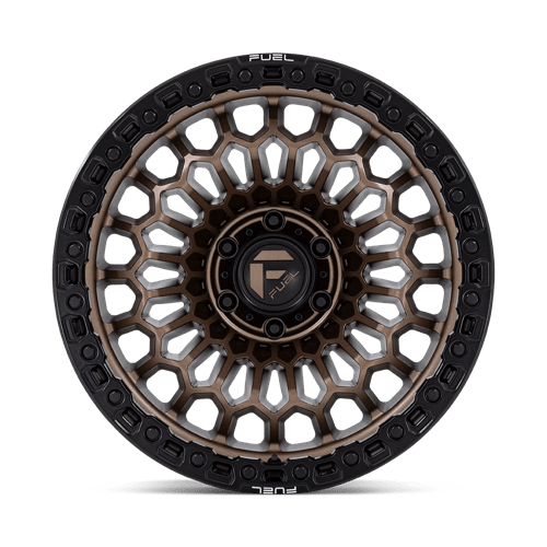 Fuel 1PC FC870 SINISTER MATTE BRONZE W/ MATTE BLACK LIP 20X9