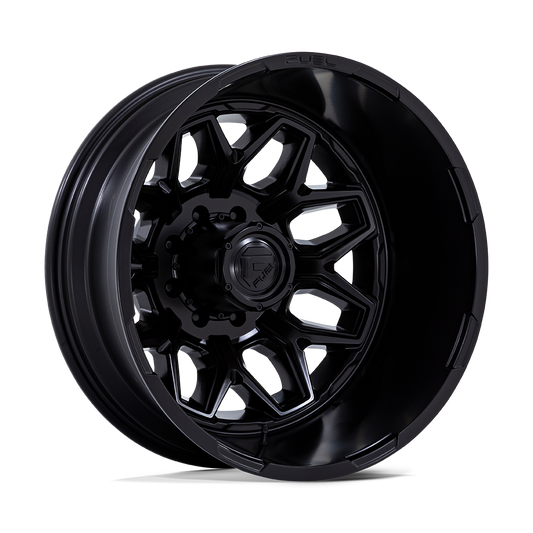 Fuel 1PC D871 FLUX DUALLY BLACKOUT 20X8.25