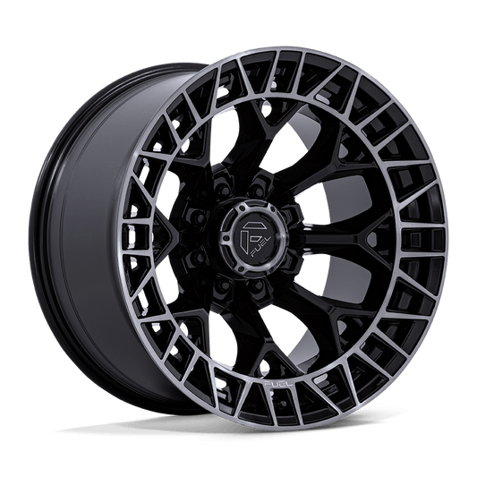 Fuel 1PC FC873 CHARGER GLOSS BLACK BRUSHED FACE DARK TINT 20X9
