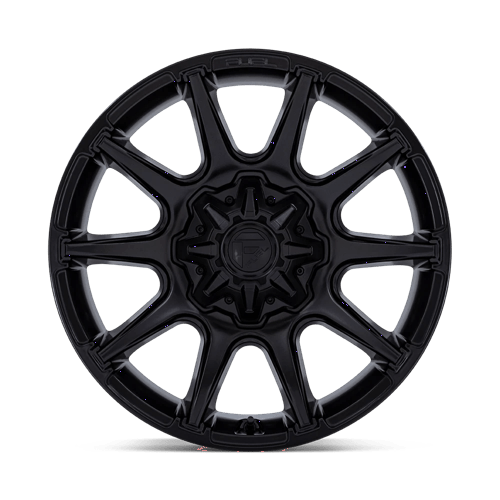 Fuel 1PC FC880 SUPER C MATTE BLACK 22X12