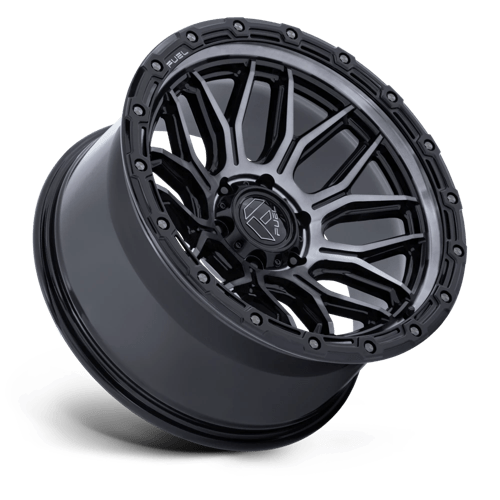 Fuel 1PC FC881 SURGE GLOSS BLACK MACHINED W/ GRAY TINT 20X9