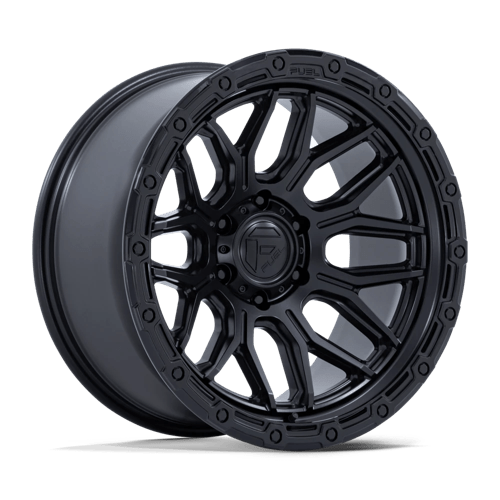 Fuel 1PC FC881 SURGE MATTE BLACK W/ GLOSS BLACK LIP 20X9