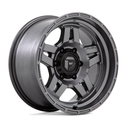 Fuel 1PC D801 OXIDE MATTE GUNMETAL 18X9