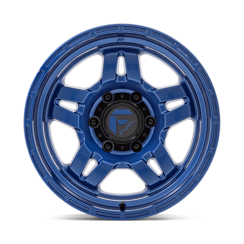 Fuel 1PC D802 OXIDE DARK BLUE 17X8.5