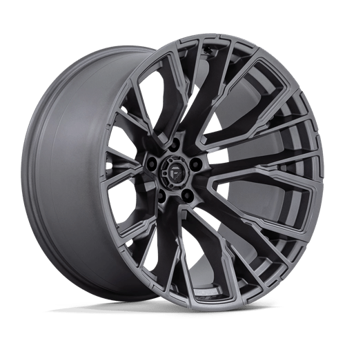 Fuel 1PC D848 REBAR MATTE GUNMETAL 22X12