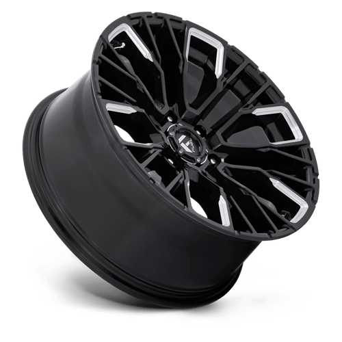 Fuel 1PC D849 REBAR GLOSS BLACK MILLED 20X9