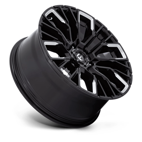 Fuel 1PC D849 REBAR GLOSS BLACK MILLED 20X9
