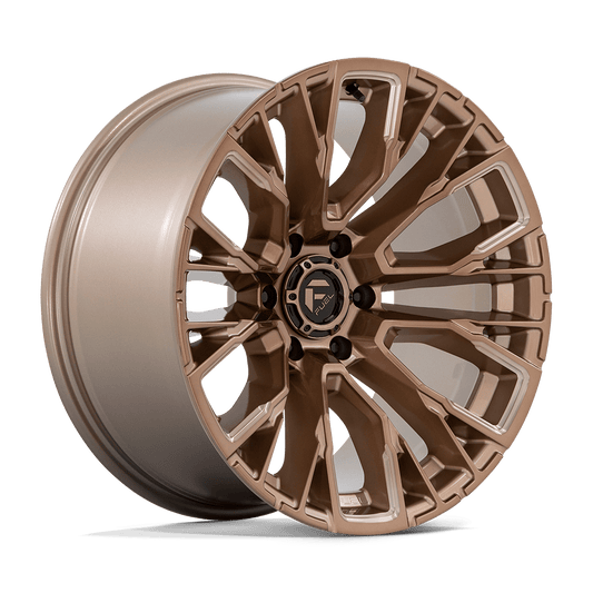 Fuel 1PC D850 REBAR PLATINUM BRONZE MILLED 20X9