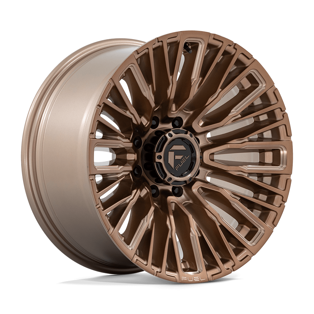 Fuel 1PC D850 REBAR PLATINUM BRONZE MILLED 20X10