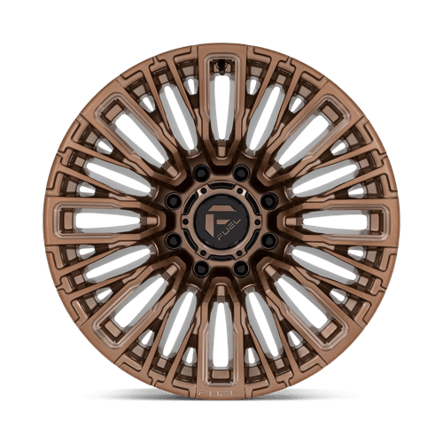 Fuel 1PC D850 REBAR PLATINUM BRONZE MILLED 20X10