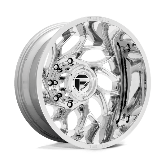 Fuel 1PC D740 RUNNER CHROME 20X8.25