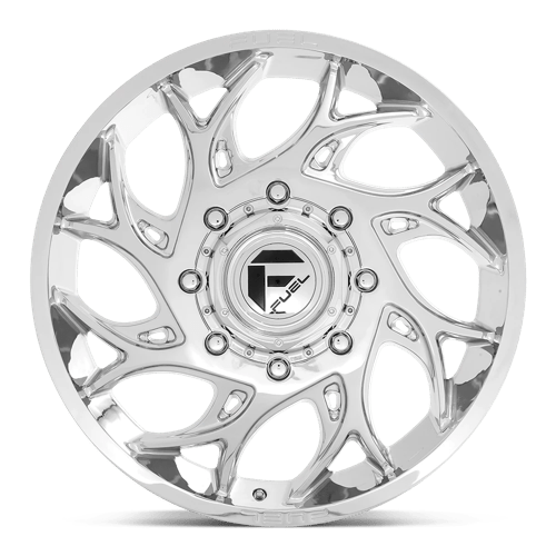 Fuel 1PC D740 RUNNER CHROME 22X8.25