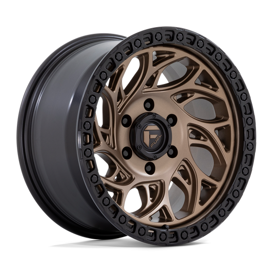 Fuel 1PC D841 RUNNER OR BRONZE WITH BLACK RING 20X9