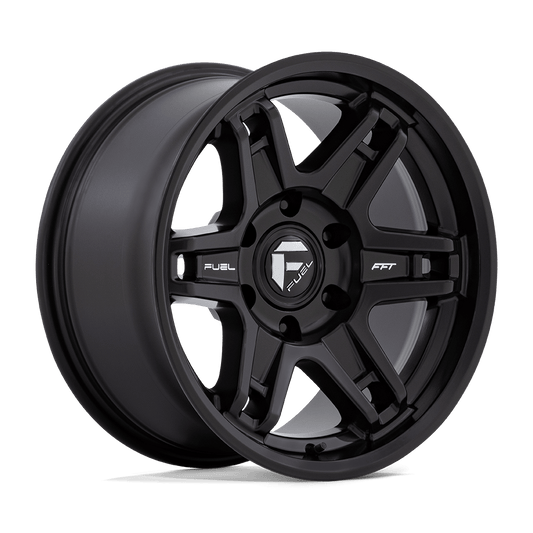 Fuel 1PC D836 SLAYER MATTE BLACK 17X8.5