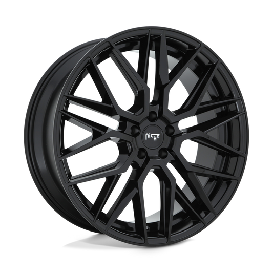 Niche 1PC M224 GAMMA GLOSS BLACK 22X9
