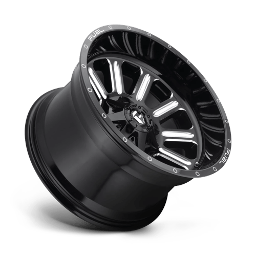 Fuel 1PC D620 HARDLINE GLOSS BLACK MILLED 15X8