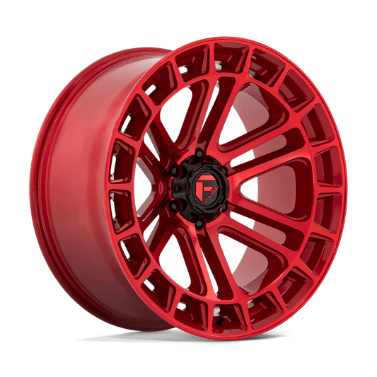 Fuel 1PC D719 HEATER CANDY RED MACHINED 22X10
