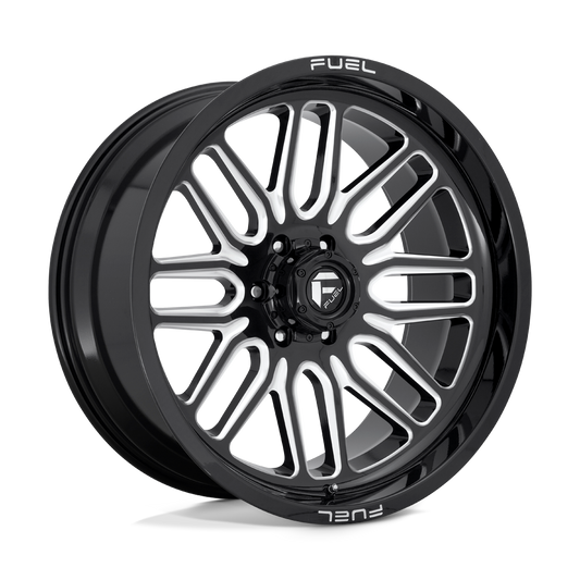 Fuel 1PC D662 IGNITE GLOSS BLACK MILLED 22X10