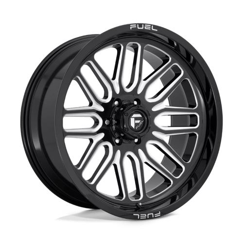 Fuel 1PC D662 IGNITE GLOSS BLACK MILLED 22X12