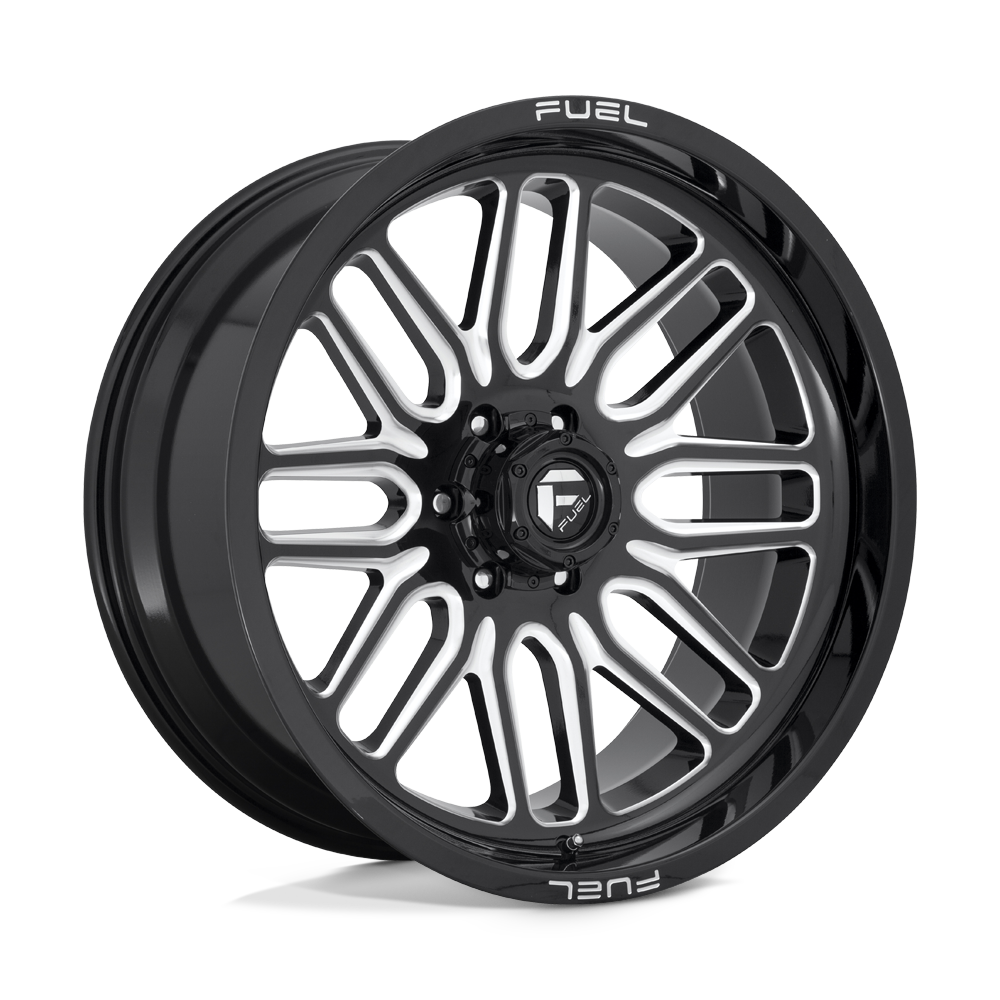 Fuel 1PC D662 IGNITE GLOSS BLACK MILLED 22X12