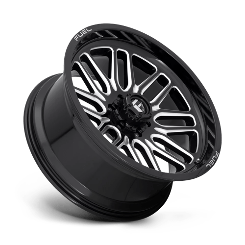 Fuel 1PC D662 IGNITE GLOSS BLACK MILLED 22X12
