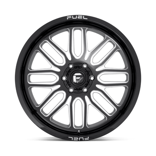 Fuel 1PC D662 IGNITE GLOSS BLACK MILLED 22X12