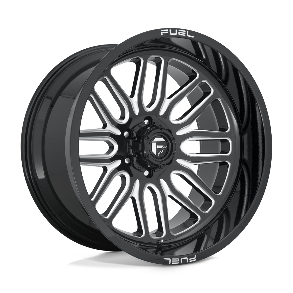 Fuel 1PC D662 IGNITE GLOSS BLACK MILLED 22X12