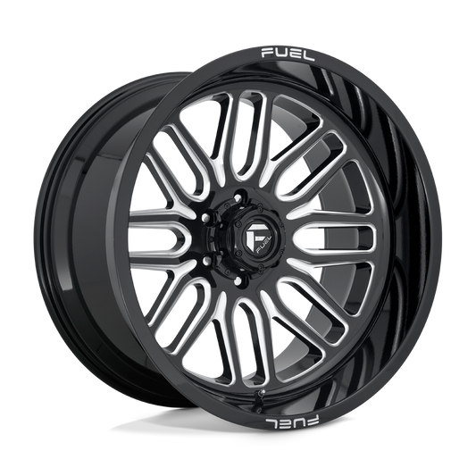 Fuel 1PC D662 IGNITE GLOSS BLACK MILLED 22X12