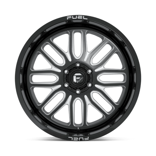 Fuel 1PC D662 IGNITE GLOSS BLACK MILLED 22X12