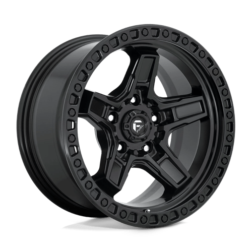Fuel 1PC D697 KICKER MATTE BLACK 17X9
