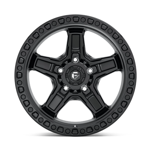 Fuel 1PC D697 KICKER MATTE BLACK 17X9