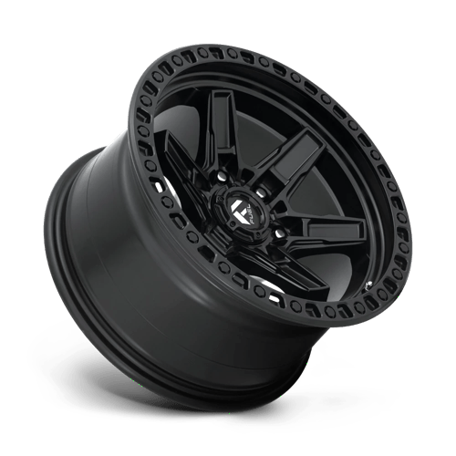 Fuel 1PC D697 KICKER MATTE BLACK 17X9