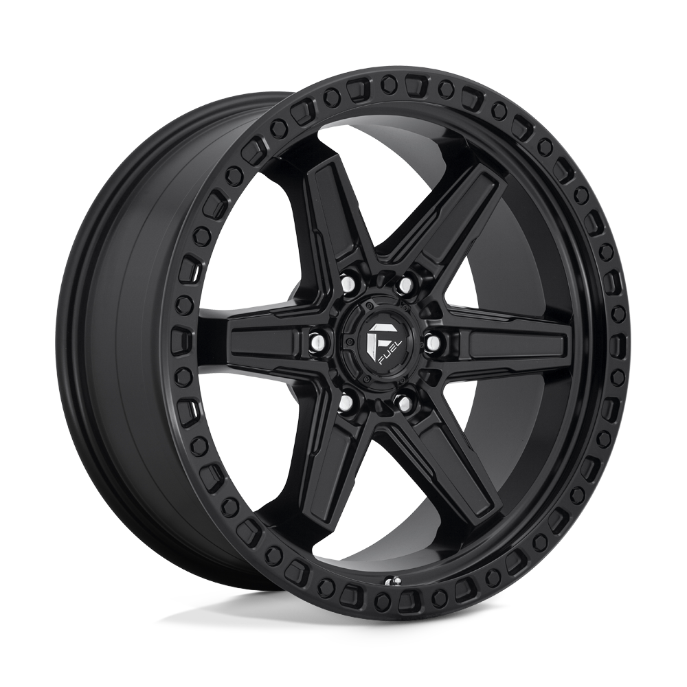 Fuel 1PC D697 KICKER MATTE BLACK 20X9