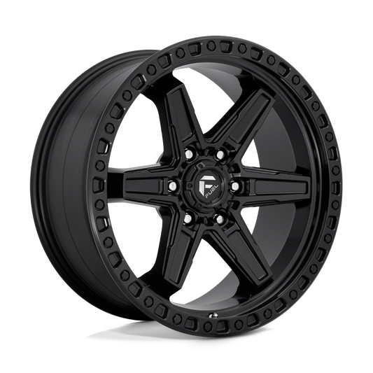 Fuel 1PC D697 KICKER MATTE BLACK 20X9