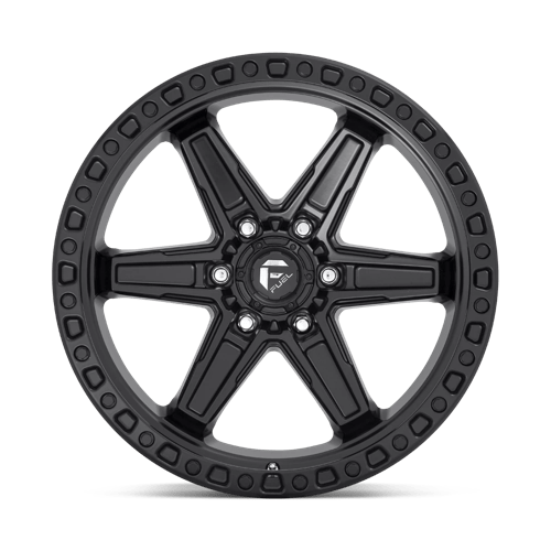 Fuel 1PC D697 KICKER MATTE BLACK 20X9