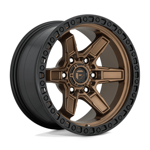 Fuel 1PC D699 KICKER MATTE BRONZE BLACK BEAD RING 20X9