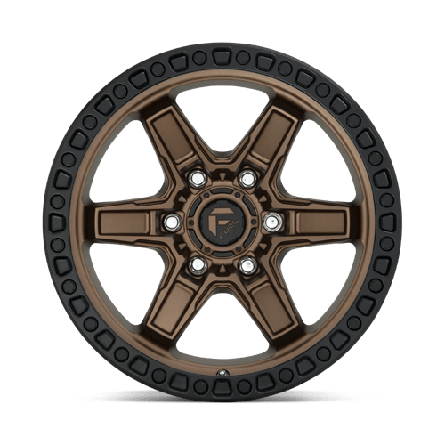 Fuel 1PC D699 KICKER MATTE BRONZE BLACK BEAD RING 20X9