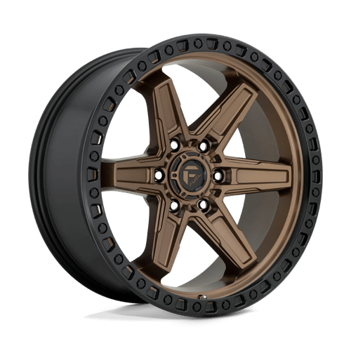 Fuel 1PC D699 KICKER MATTE BRONZE BLACK BEAD RING 20X9
