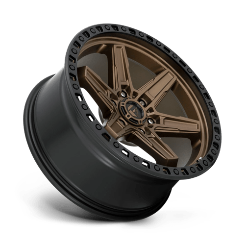 Fuel 1PC D699 KICKER MATTE BRONZE BLACK BEAD RING 20X9