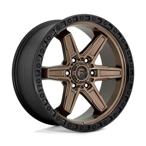 Fuel 1PC D699 KICKER MATTE BRONZE BLACK BEAD RING 20X9