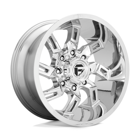 Fuel 1PC D746 LOCKDOWN CHROME 20X9