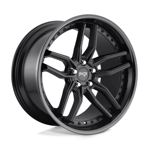 Niche 1PC M194 METHOS GLOSS BLACK MATTE BLACK 20X10