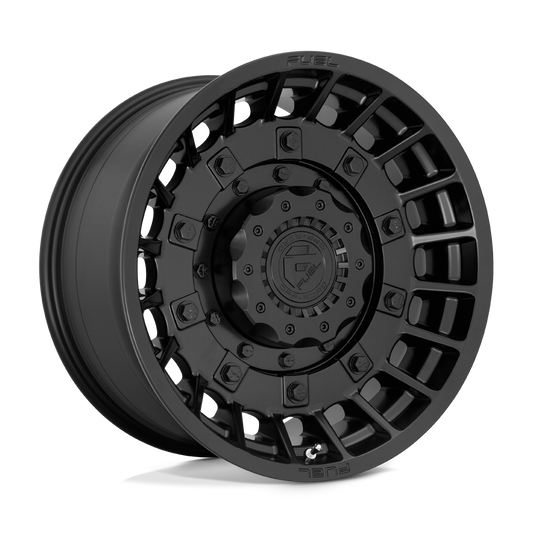Fuel 1PC D723 MILITIA MATTE BLACK 20X10