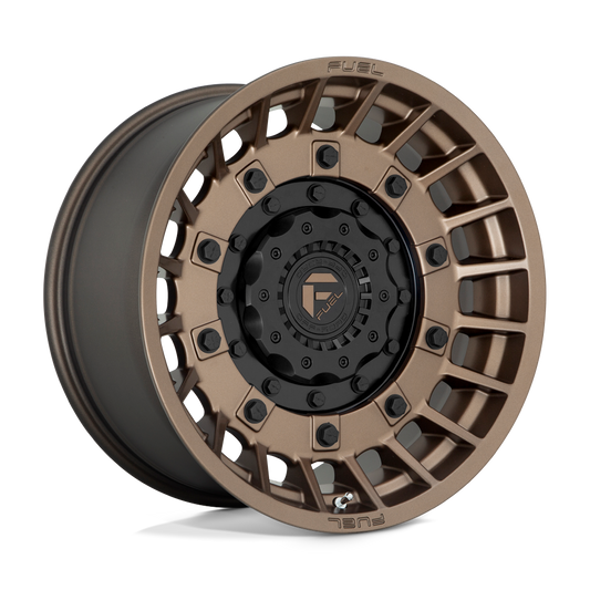 Fuel 1PC D725 MILITIA MATTE BRONZE & BLACK 20X9