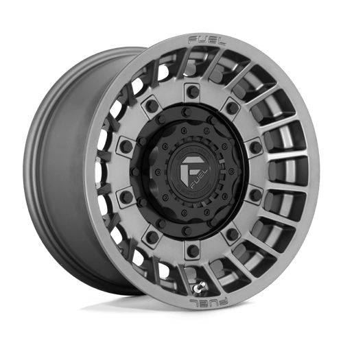 Fuel 1PC D726 MILITIA MATTE ANTHRACITE AND BLACK 17X9