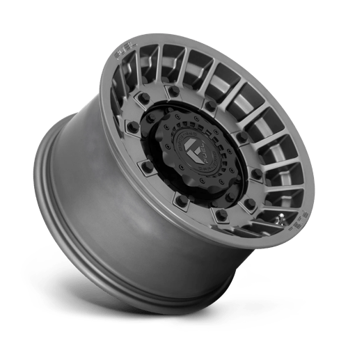 Fuel 1PC D726 MILITIA MATTE ANTHRACITE AND BLACK 17X9
