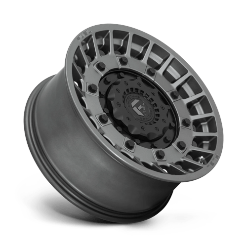 Fuel 1PC D726 MILITIA MATTE ANTHRACITE AND BLACK 17X9
