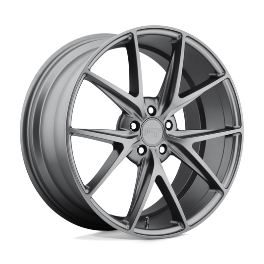 Niche 1PC M116 MISANO MATTE GUN METAL 20X10