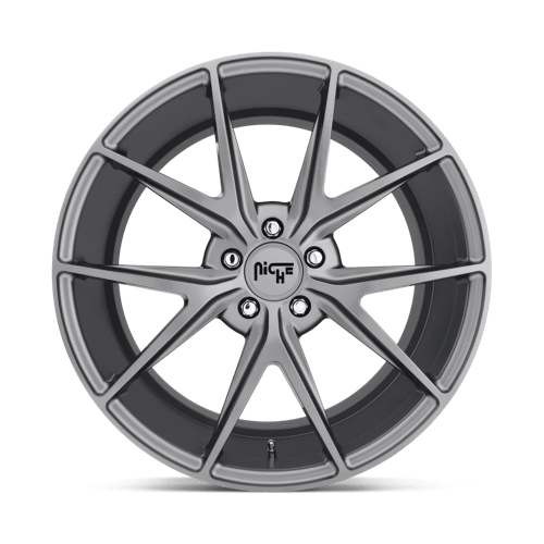Niche 1PC M116 MISANO MATTE GUN METAL 20X10